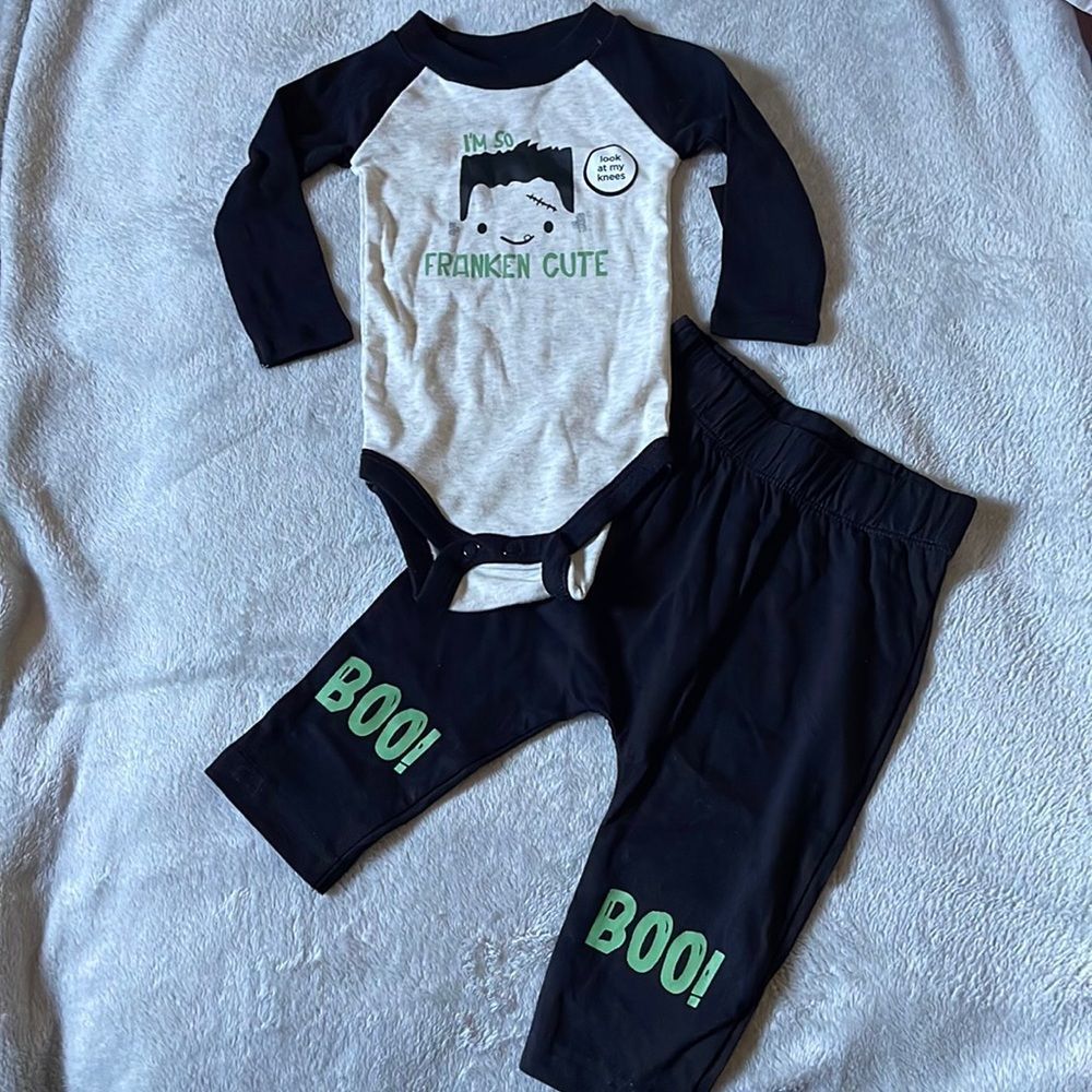 Oki Dokie So Franken Cute Baby Boy Set